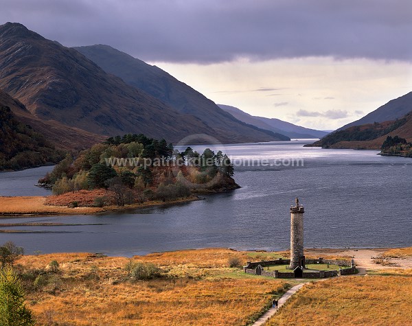 Glenfinnan and loch Shiel, Highlands, Scotland - Glenfinnan, Ecosse  15854