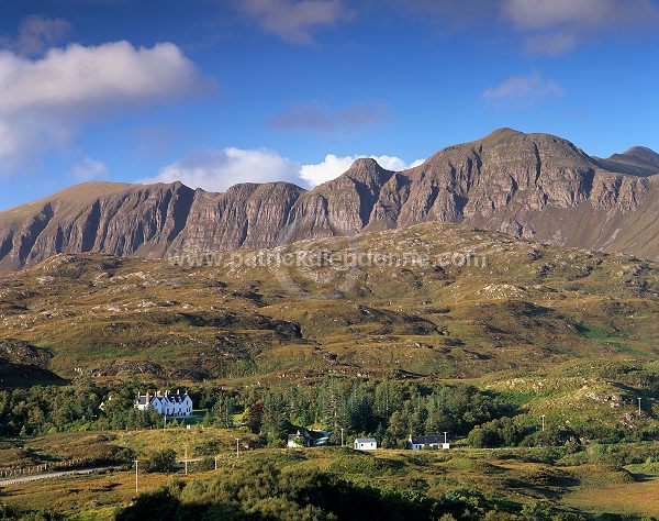 Lochassynt lodge, Highlands, Scotland - Lochassynt lodge, Ecosse  15858