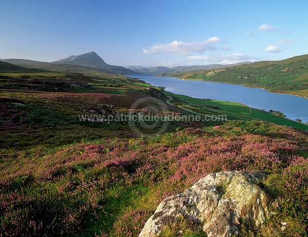 Loch Hope and Ben Hope, Scotland -  Lac Hope et Ben Hope, Ecosse  15861