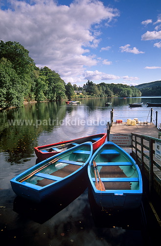 Boats and lake, Pitlochry, Scotland - Pitlochry, Ecosse - 16095
