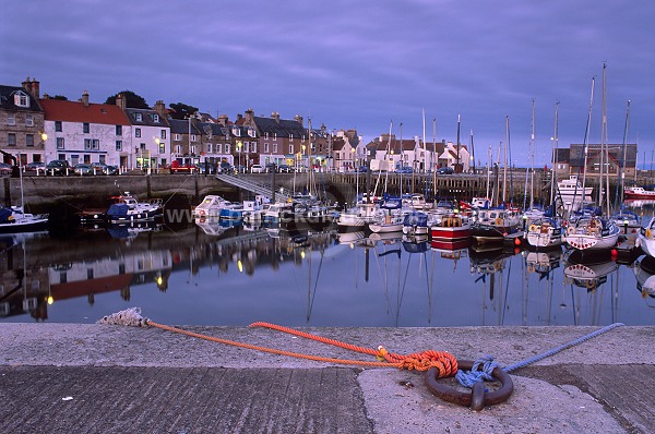 Anstruther harbour, Fife, Scotland - Fife, Ecosse - 16097