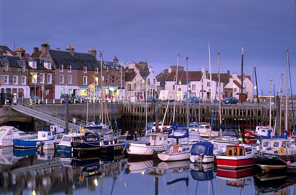 Anstruther harbour, Fife, Scotland - Fife, Ecosse - 16099