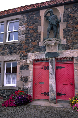 Robinson's birthplace, Lower Largo, Scotland - Ecosse - 16104