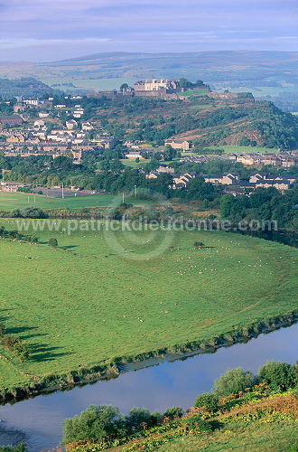 Stirling Castle and town, Stirling, Scotland - Ecosse - 19020