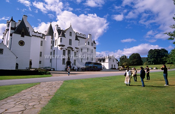 Blair Castle, Blair Atholl, Scotland - Ecosse - 19107