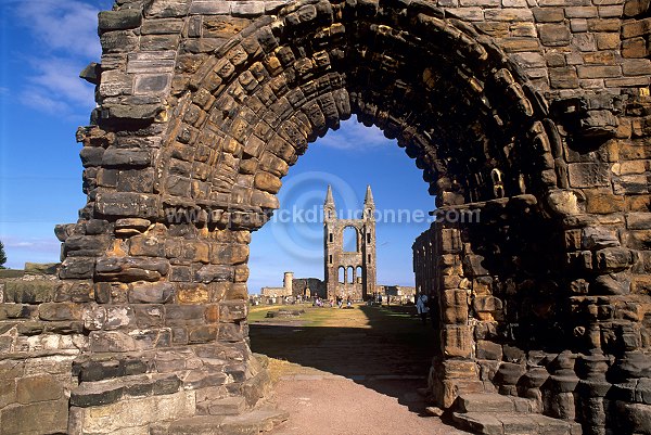 St Andrews Cathedral, Scotland - St Andrews, Ecosse  - 19181