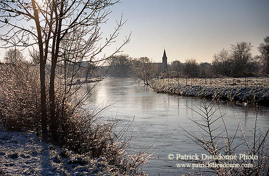 La Seille près de Metz en hiver - 17225