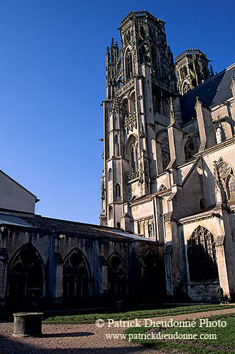 Cathédrale de Toul et cloître, Lorraine, France - 17104