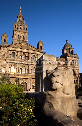 City Chambers, Glasgow, Scotland - Glasgow, Ecosse - 16163