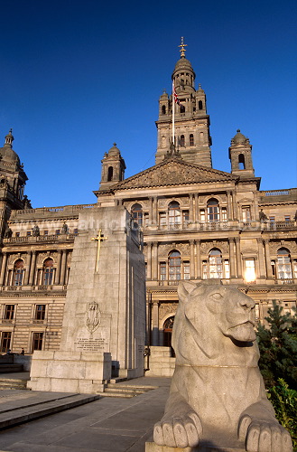 City Chambers, Glasgow, Scotland - Glasgow, Ecosse - 16166