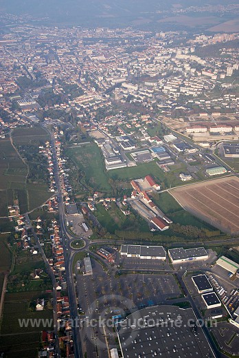 Epernay, vue vers le sud, Marne, France - FMV112