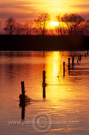 Meuse - Inondations en hiver - 18230