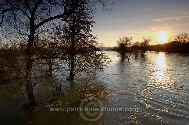 Meuse - Inondations en hiver - 18397