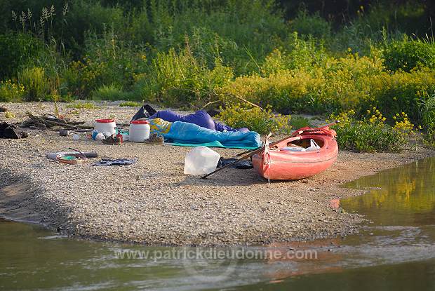 Tourisme en kayak sur la Meuse, Meuse (55), France -  FME207