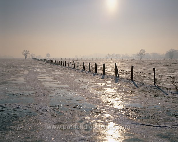 Vallee de Meuse en hiver, Lorraine, France - FME133