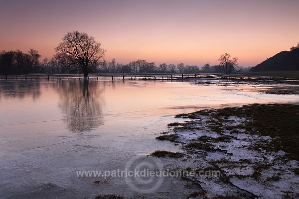 Vallee de Meuse en hiver, Meuse, Lorraine, France - FME055