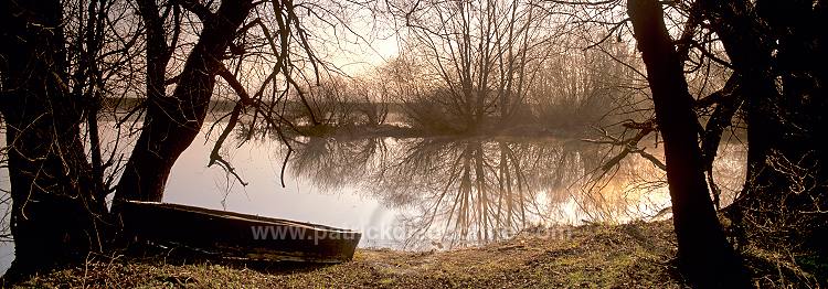 Meuse - La Meuse en hiver, en amont de Saint-Mihiel - 18422