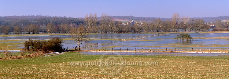 Meuse - Inondations en hiver - 18424