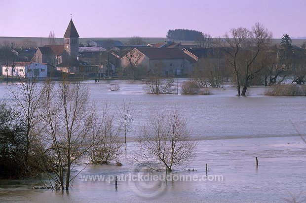 Meuse - Inondations en hiver - 18301