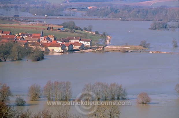 Meuse - Inondations en hiver - 18302