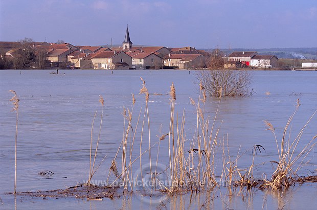 Meuse - Inondations en hiver - 18303