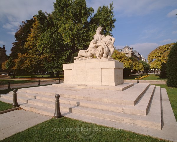 Strasbourg, Monument aux Deportes (to the Departed), Alsace, France - FR-ALS-0021