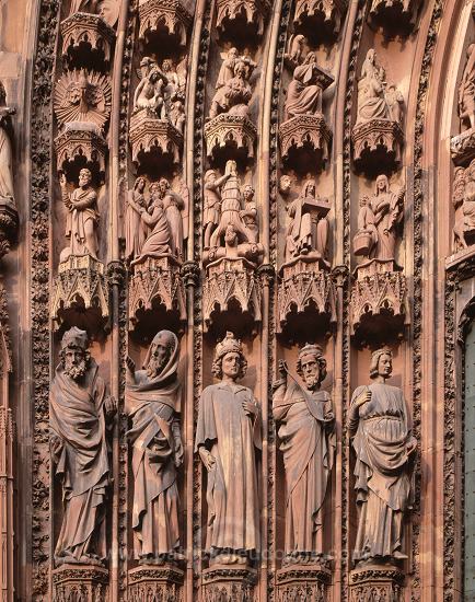 Strasbourg, cathedrale Notre-Dame (Notre-Dame cathedral), Alsace, France - FR-ALS-0037