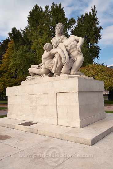 Strasbourg, Monument aux Deportes (to the Departed), Alsace, France - FR-ALS-0053