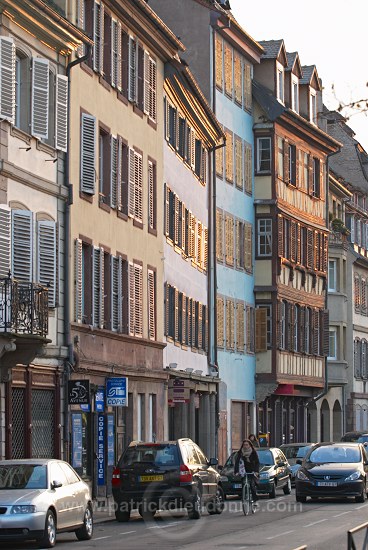 Strasbourg, facades, Strasbourg, Alsace, France - FR-ALS-0102