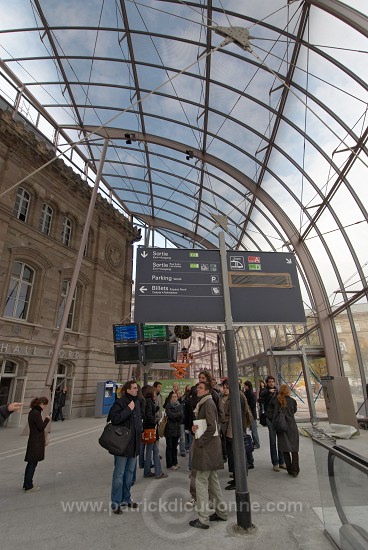 Strasbourg, Gare TGV (TGV train station), Alsace, France - FR-ALS-0103