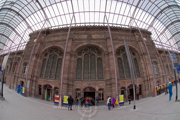 Strasbourg, Gare TGV (TGV train station), Alsace, France - FR-ALS-0106