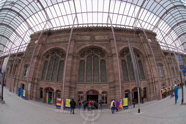 Strasbourg, Gare TGV (TGV train station), Alsace, France - FR-ALS-0106