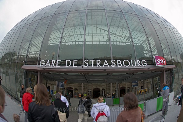 Strasbourg, Gare TGV (TGV train station), Alsace, France - FR-ALS-0112