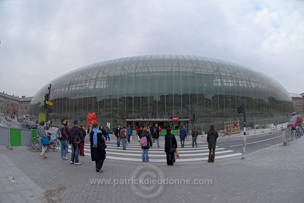 Strasbourg, Gare TGV (TGV train station), Alsace, France - FR-ALS-0114