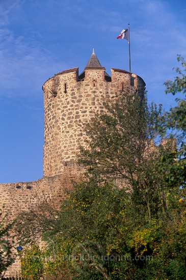 Kaysersberg, imperial castle (chateau imperial), Alsace, France - FR-ALS-0261