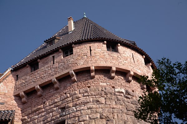 Haut-Koenigsbourg, chateau medieval (medieval castle), Alsace, France - FR-ALS-0319