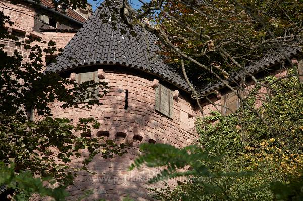 Haut-Koenigsbourg, chateau medieval (medieval castle), Alsace, France - FR-ALS-0324