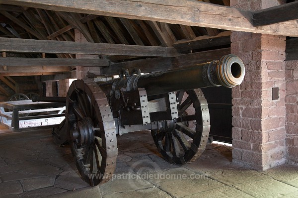 Haut-Koenigsbourg, chateau medieval (medieval castle), Alsace, France - FR-ALS-0364