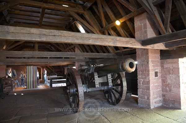 Haut-Koenigsbourg, chateau medieval (medieval castle), Alsace, France - FR-ALS-0365