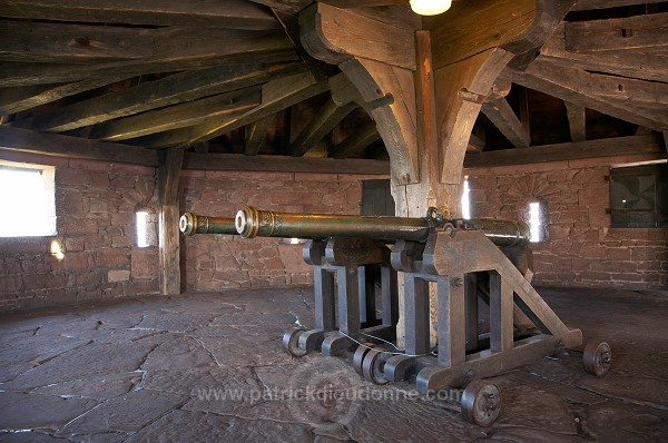 Haut-Koenigsbourg, chateau medieval (medieval castle), Alsace, France - FR-ALS-0368