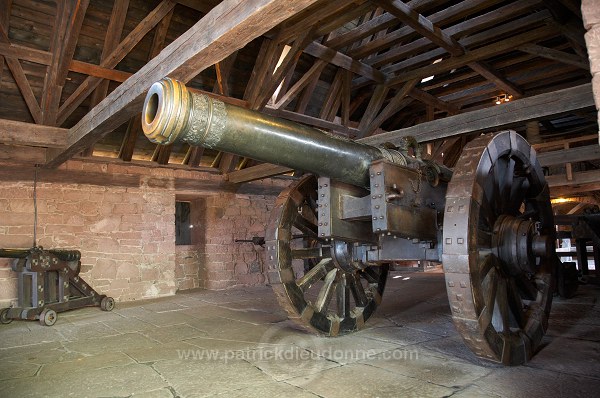 Haut-Koenigsbourg, chateau medieval (medieval castle), Alsace, France - FR-ALS-0372