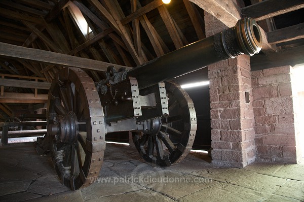 Haut-Koenigsbourg, chateau medieval (medieval castle), Alsace, France - FR-ALS-0378