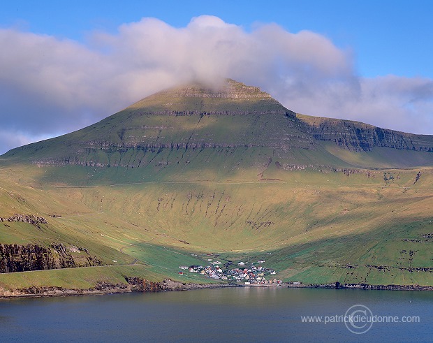 Funningur village, Esturoy, Faroe islands - Funningur, iles Feroe - FER016