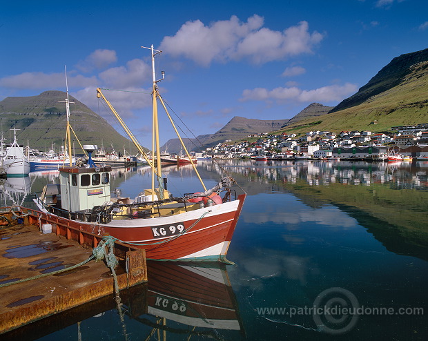 Klaksvik harbour, Bordoy, Faroe islands - Klaksvik, Bordoy, iles Feroe - FER043