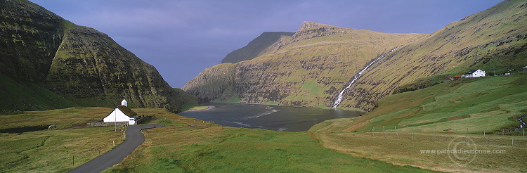 Church, Saksun, Streymoy, Faroe islands - Eglise, Saksun, Iles Feroe - FER056