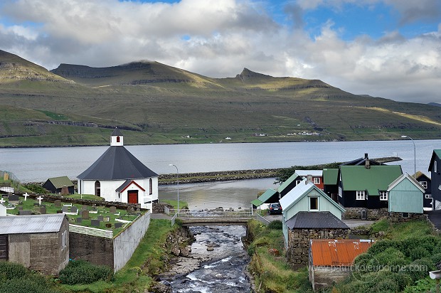 Haldarsvik (Haldorsvik), Faroe islands - Haldarsvik, iles Feroe - FER118