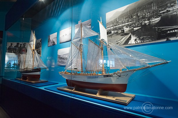 Fishing boats, Historical Museum, Faroe islands - Bateaux, Iles Feroe - FER613