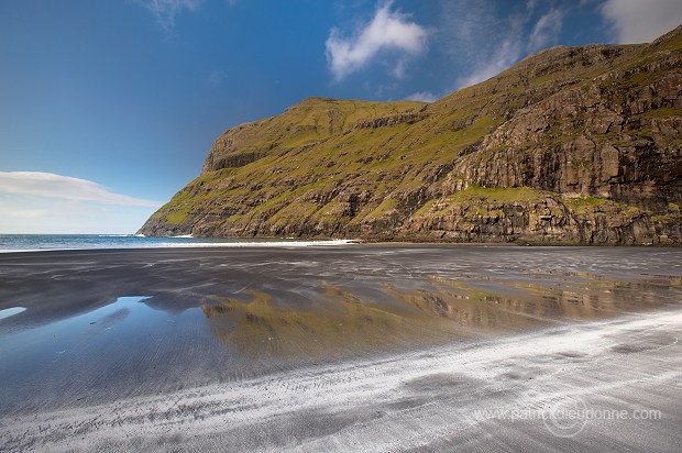 Inlet and beach, Saksun, Faroe islands - Saksun, iles Feroe - FER673