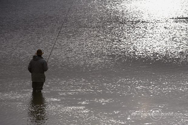 Fly fishing, Faroe islands - Peche a la mouche, iles Feroe - FER789