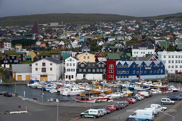 Eystaravag harbour, Torshavn, Faroe islands - Torshavn, iles Feroe - FER833